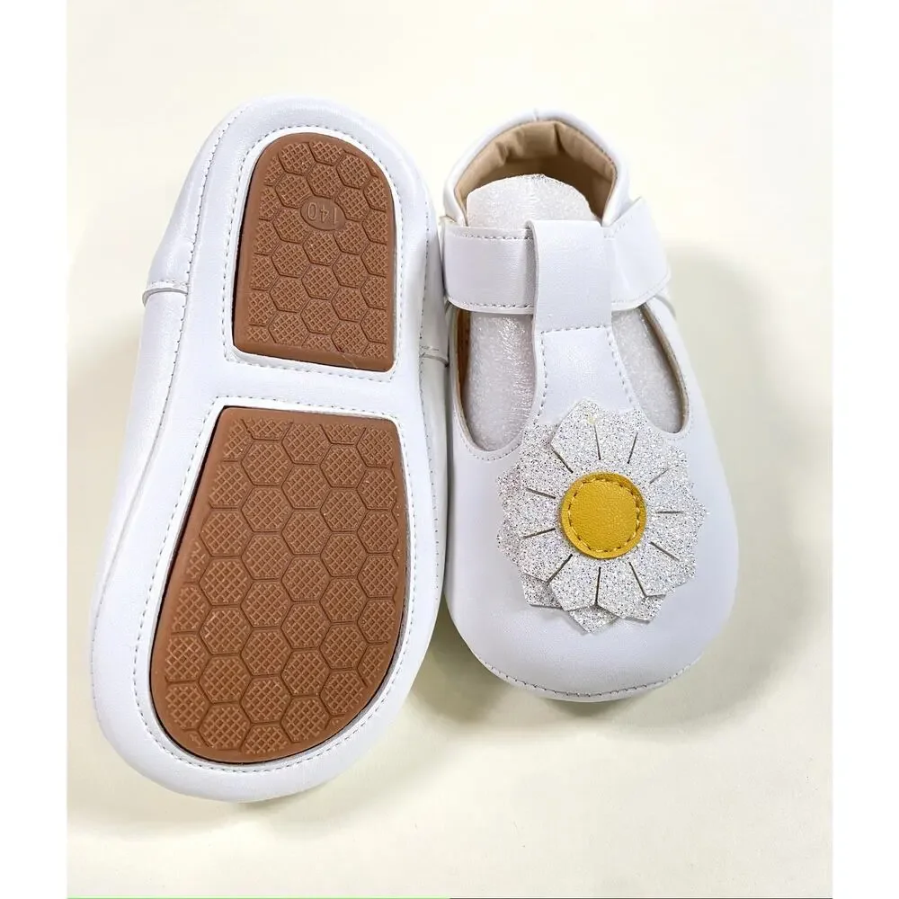 BABY GIRLS SPRING MARY JANE SHOES SIZE 6/6.5 NWOT